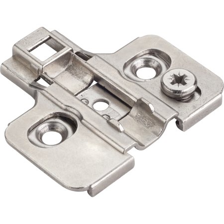HARDWARE RESOURCES Heavy Duty 0 mm Cam Adj Zinc Die Cast Plate for 700, 725, 900 and 1750 Series Euro Hinges 600.0R23.05